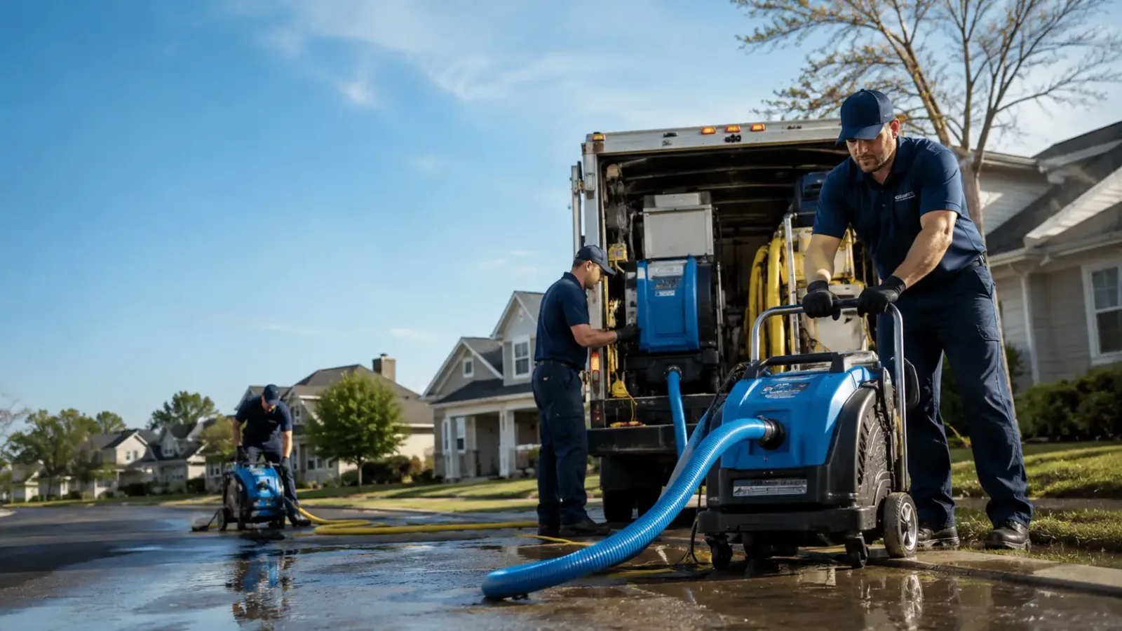 Flood Damage Cleanup in Omena, MI